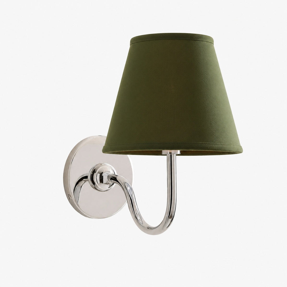 Luvora Vintage Pleated Shade Wall Lamp - Modern Brass Linen Wall Lighting