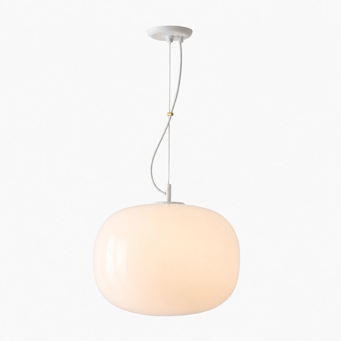 Lumivelle Minimalist Glass Pendant – Adjustable Height Dimmable Design