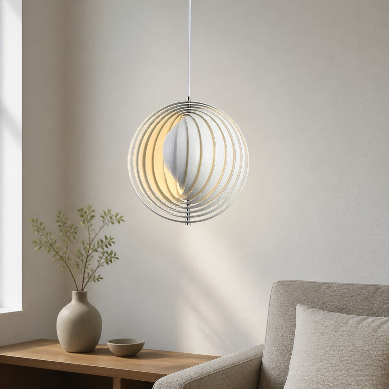 Nordic Moon Pendant Light