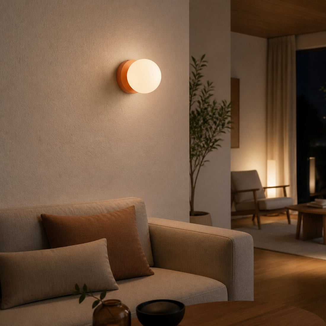 Nuevola Soft Sculptural Wall Light – Minimal Decorative Wall Lamp for Modern Indoor Spaces