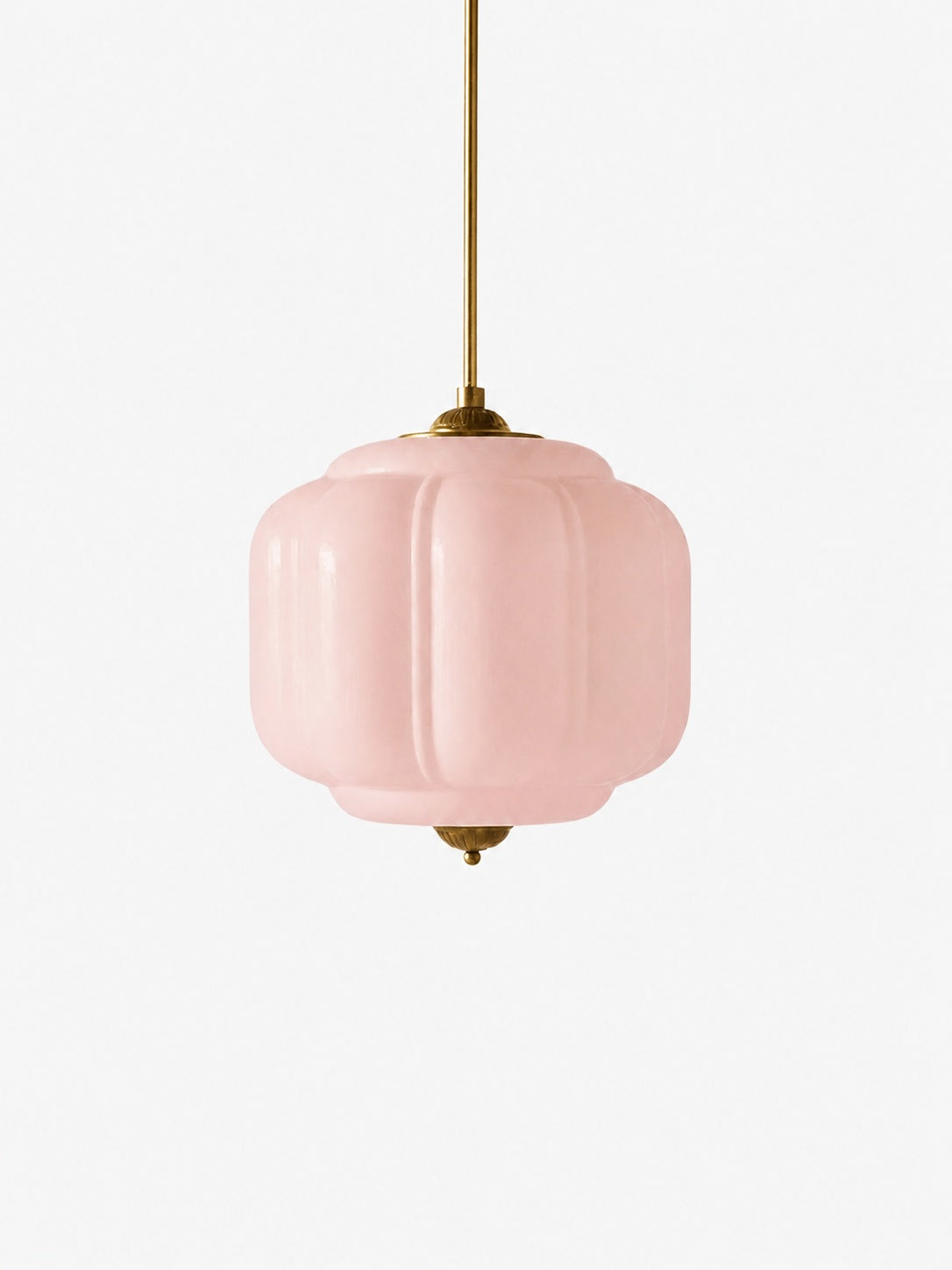 Eloise Vintage Glass Chandelier - Milk Glass Home Accent