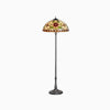 TF Angelique Style Floor Lamp – Handcrafted Glass Shade with Warm Ambience