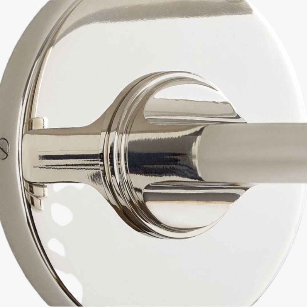 Roven Metal Wall Sconce – Sleek Metal Single or Triple Sconce for Vanity or Bathroom