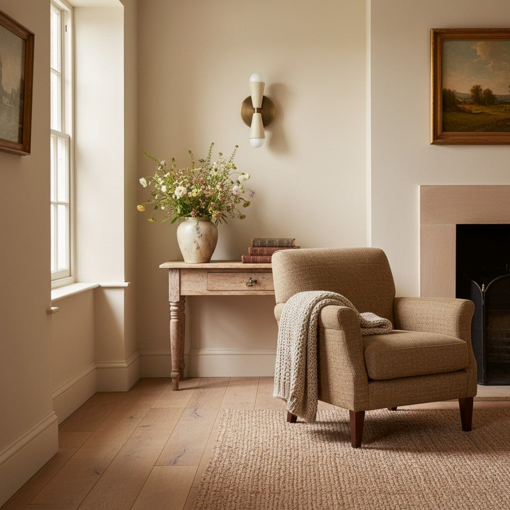 Pyralis Cone Modern Tapered Wall Light – Minimalist Design for Bathroom or Bedroom