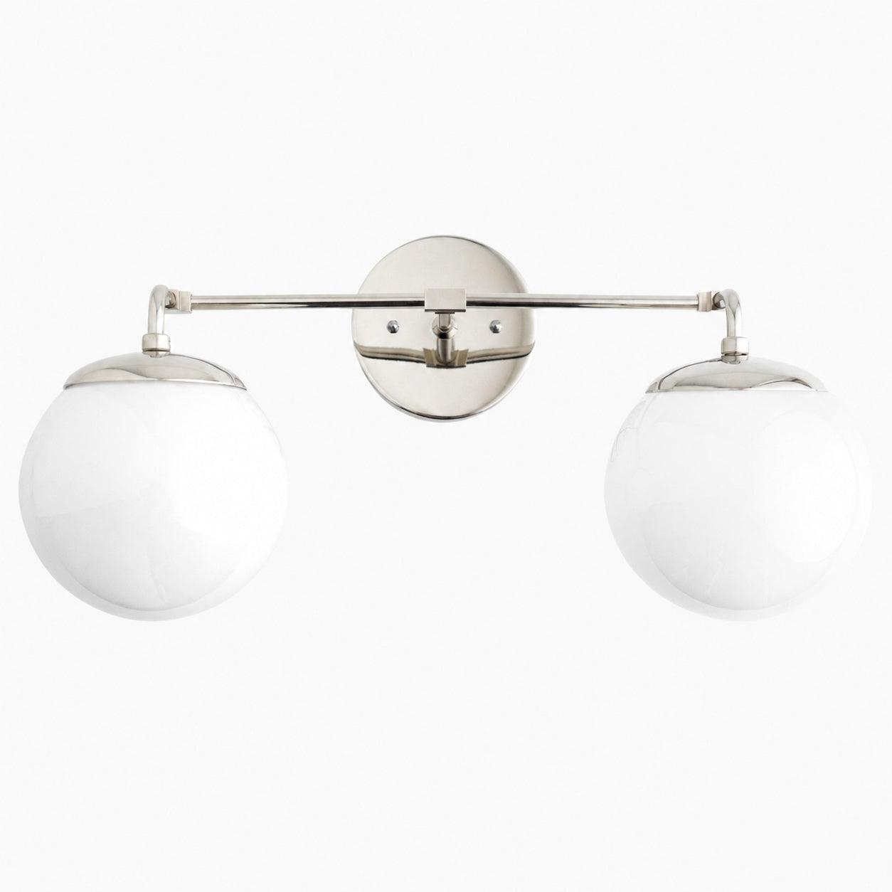 Glorica Glass Wall Sconce - Modern Vintage Vanity Light Fixture