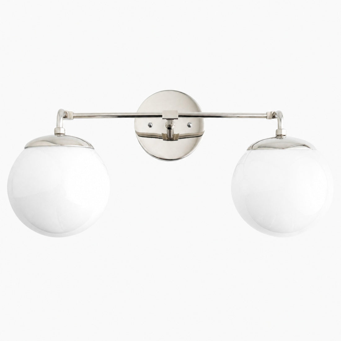 Glorica Glass Wall Sconce - Modern Vintage Vanity Light Fixture
