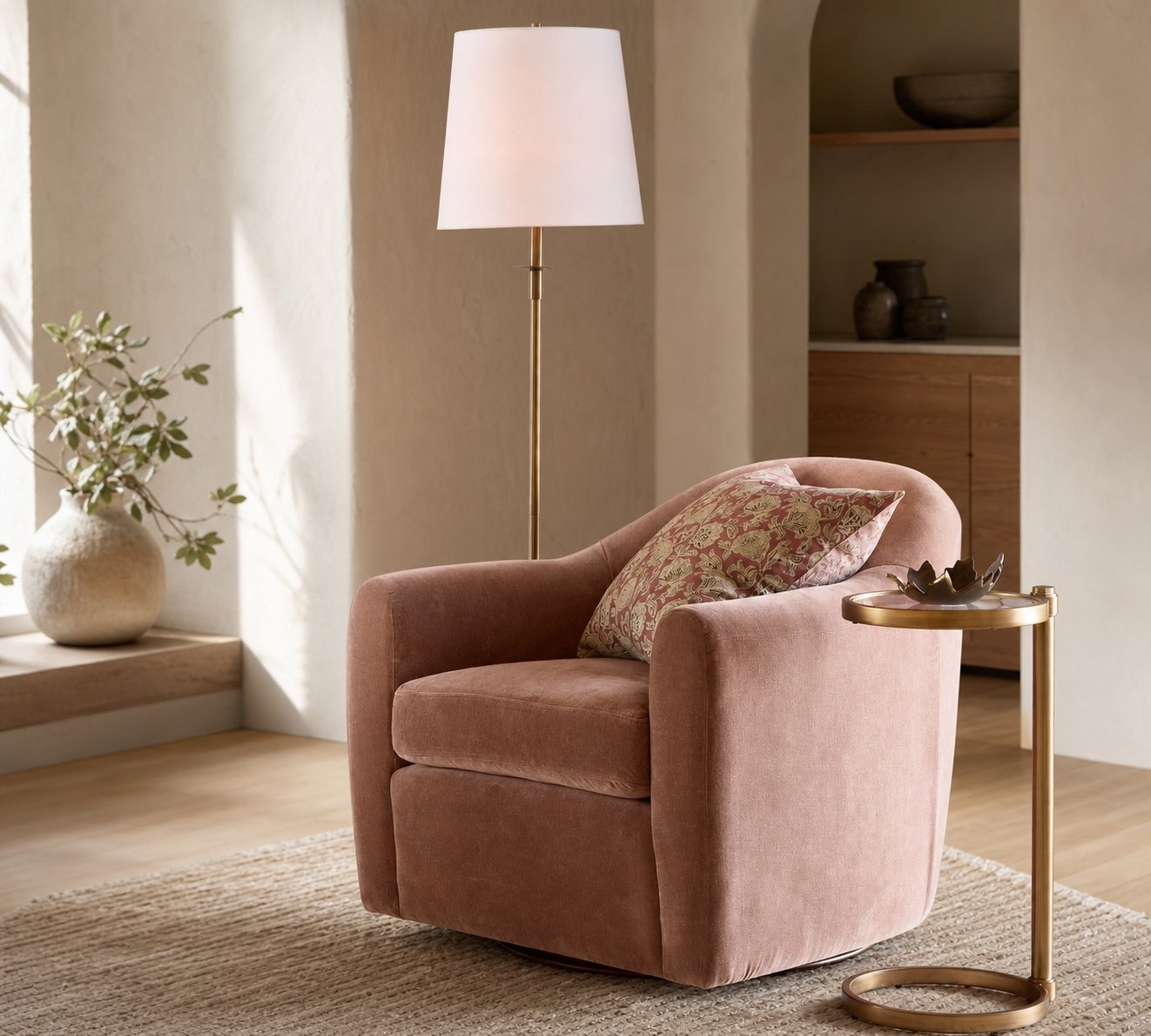Rowan Articulating Floor Lamp - Adjustable Iron Design for Task Lighting