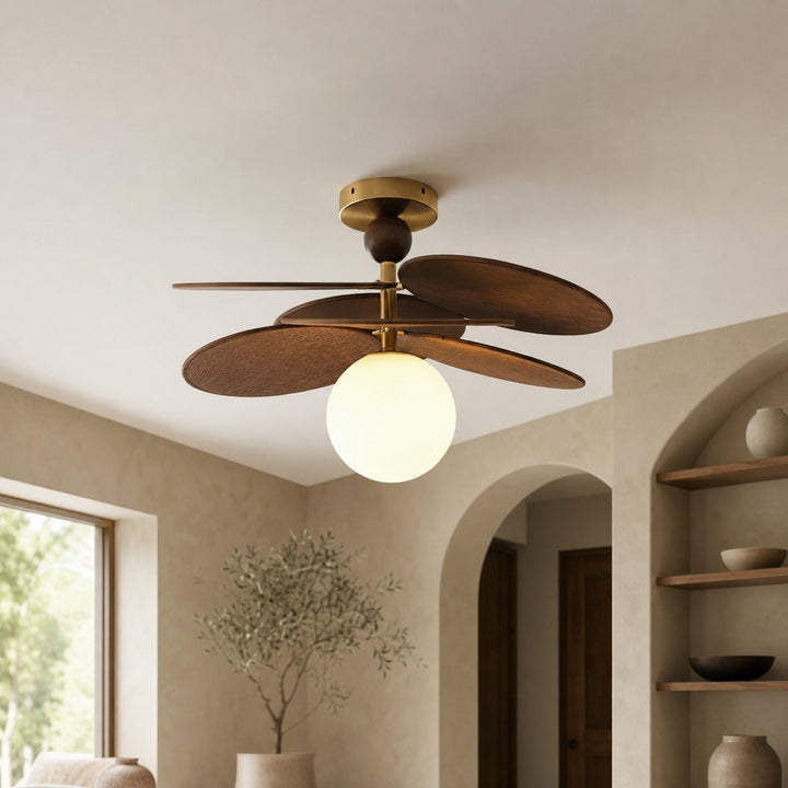 Orrise Overlapping Blade Design Ceiling Light – Contemporary Decorative Light for Interiors