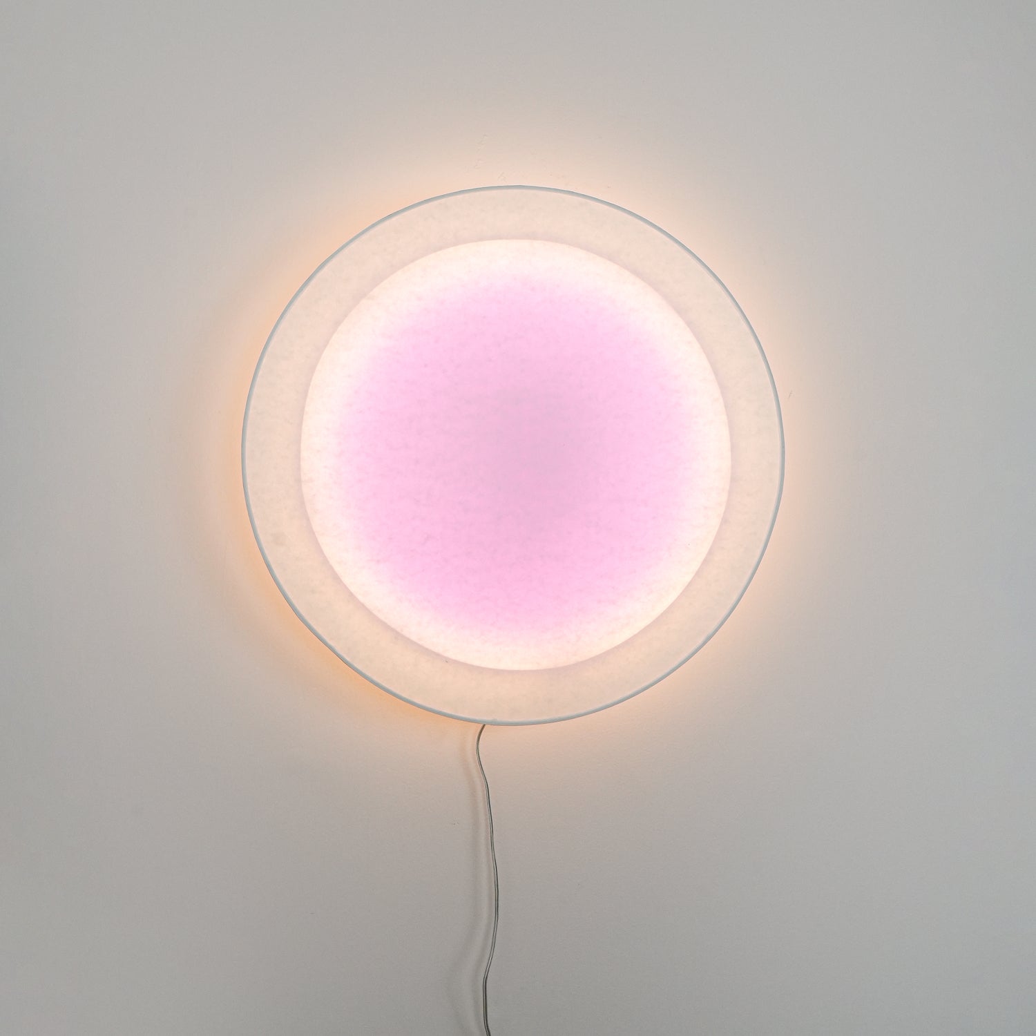 Modern Simple Plug-In Round Wall Lamp