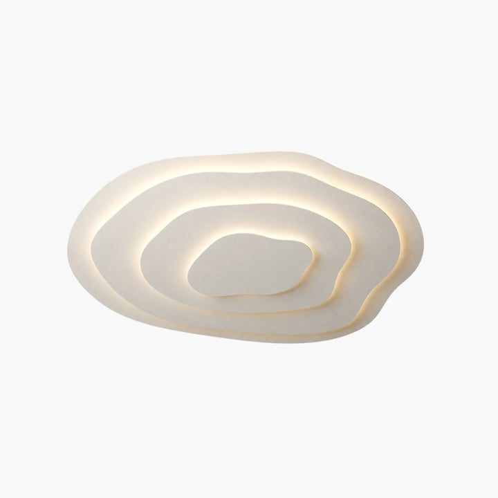 Aeris Mimir Wave-Form Acrylic Ceiling Light Modern Minimalist Surface Mount Lamp Living Room & Bedroom
