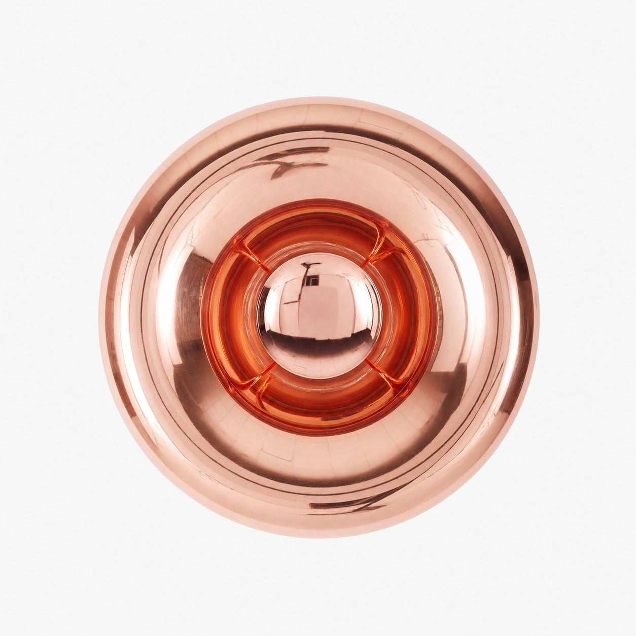 Ivoran Wall Sconce - Round Glass and Metal Modern Sconce for Modern Interiors