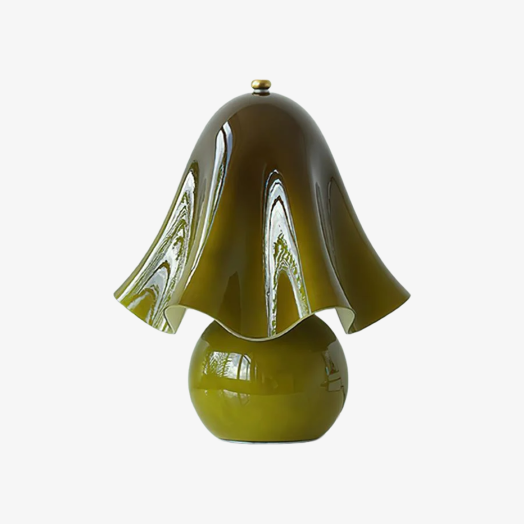 Bellina Decorative Table Lamp - Sculptural Bell Flower Shape