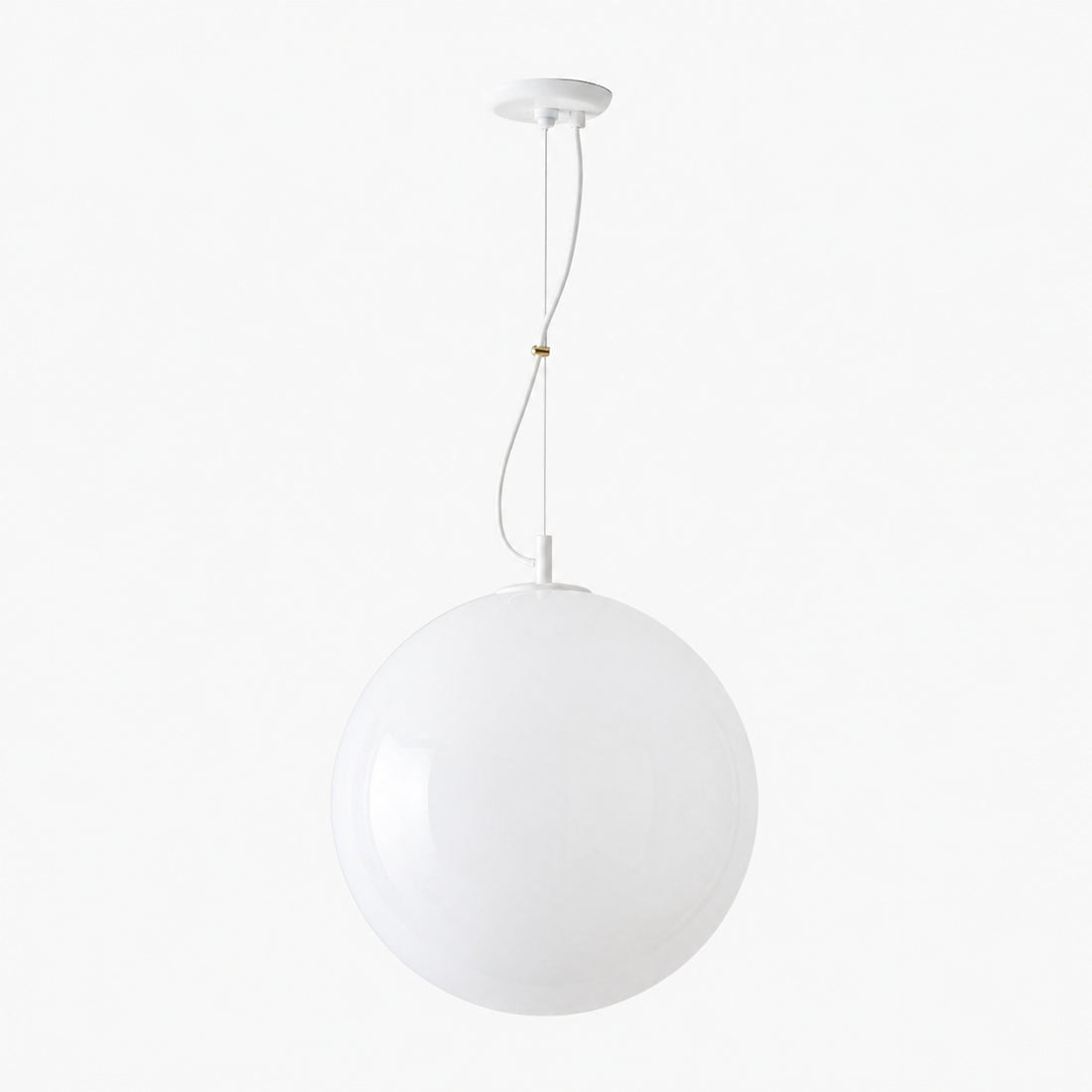 Lumivelle Minimalist Glass Pendant – Adjustable Height Dimmable Design