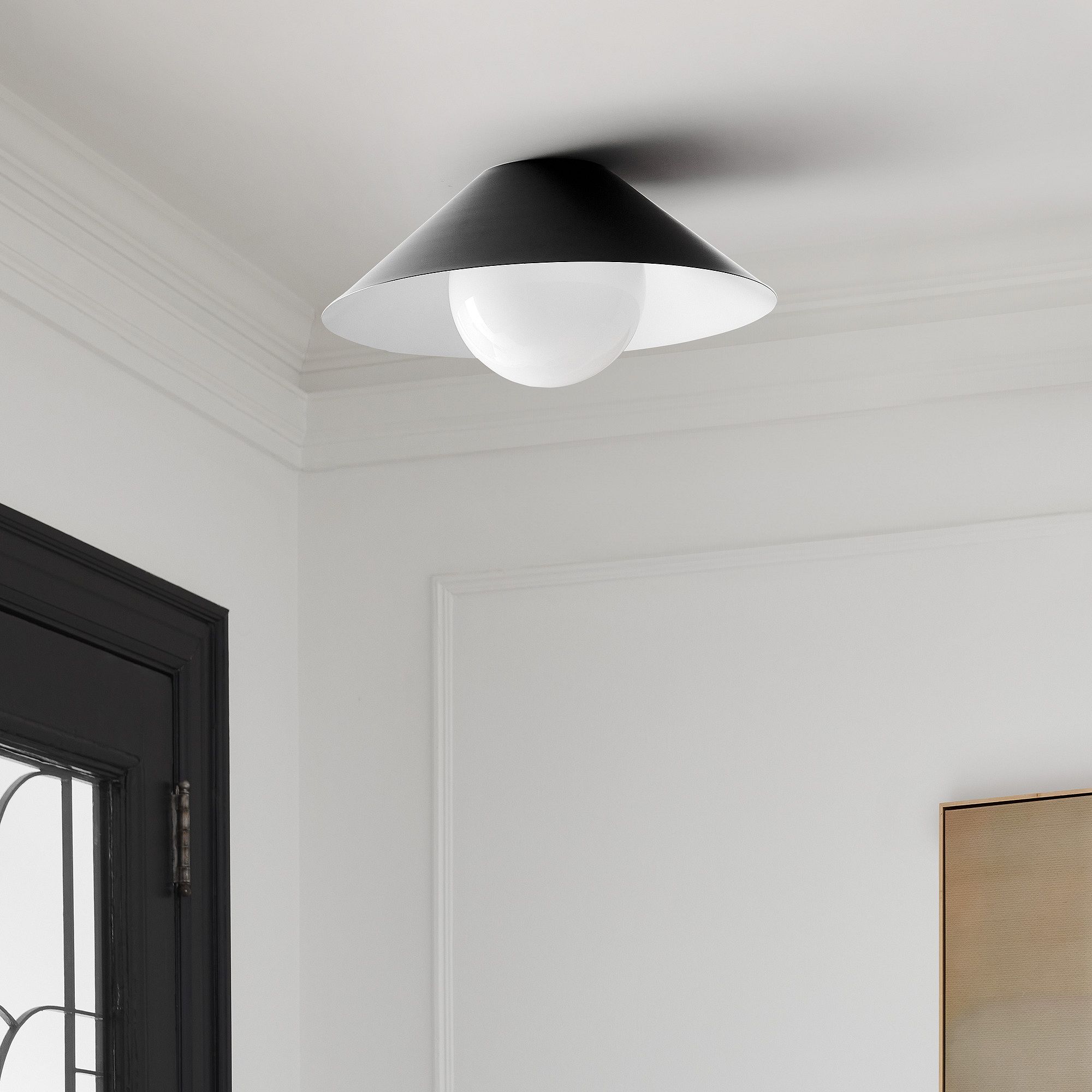 Brivana Semi-Flush Ceiling Light - Modern Home Lighting