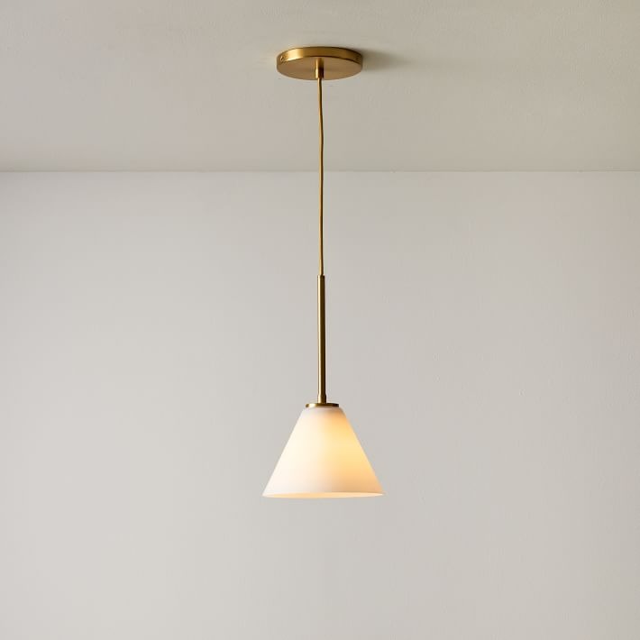 Conica Glass Cone Pendant Lamp – Modern Style Light for Any Room