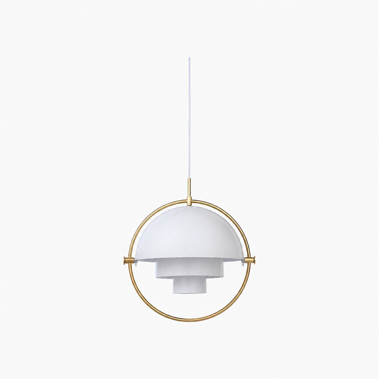 Multiva Sculptural Pendant Light – Adjustable Chandelier in Danish Modern Style for Dining Areas N18
