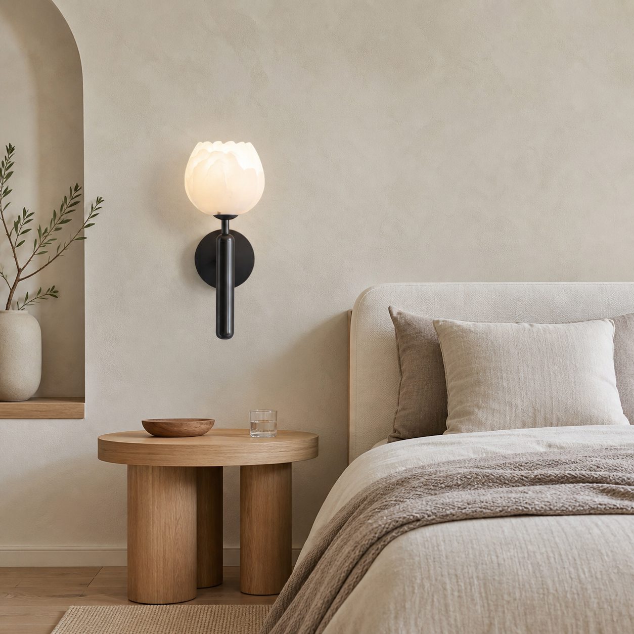 Mian Alabaster Wall Lamp