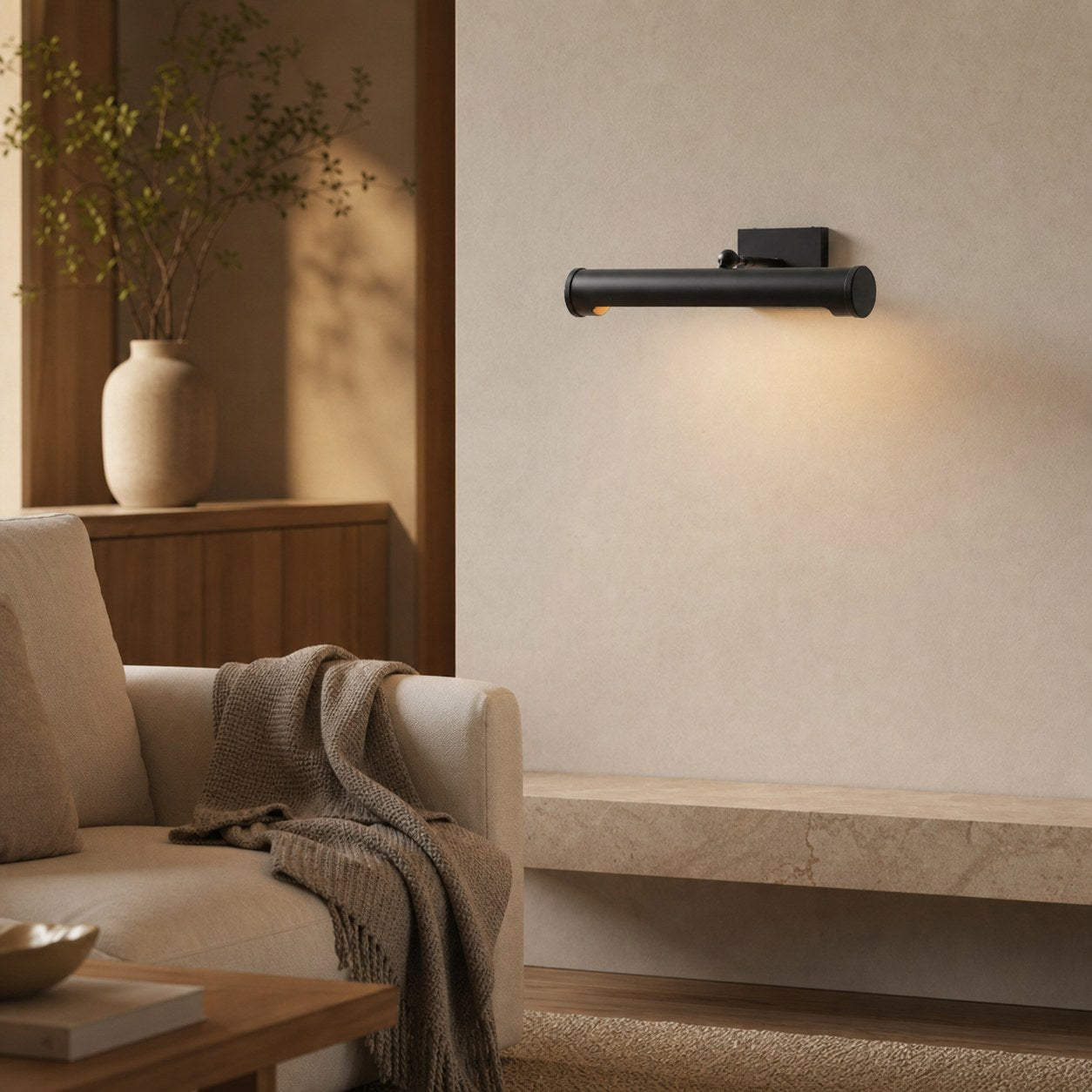 Modo Picture Light - Classic Arch Design Brass Art Light for Gallery Wall