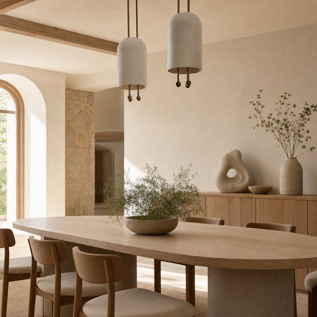 Lantern Glass Pendant Lamp