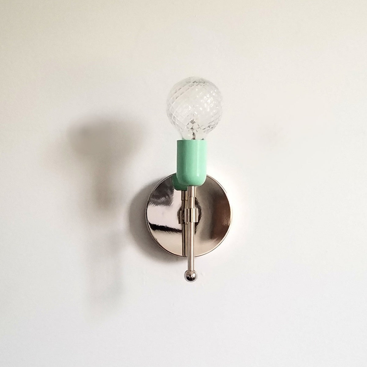 Boho Accent Brass Fixture Wall Sconce