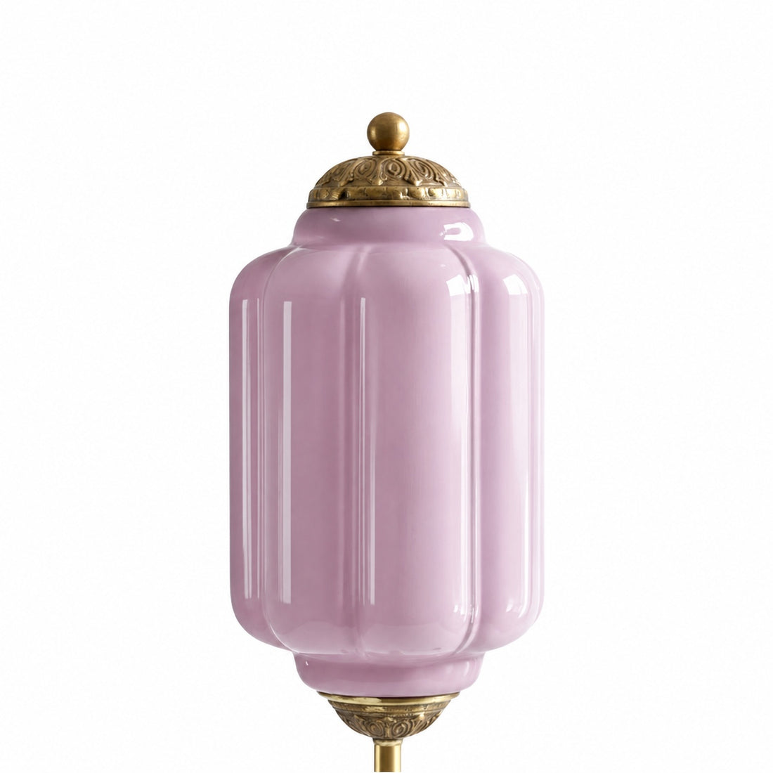 Eloise Textured Glass Pumpkin-Inspired Floor Lamp - Organic Artistry and Retro Style for Living Rooms