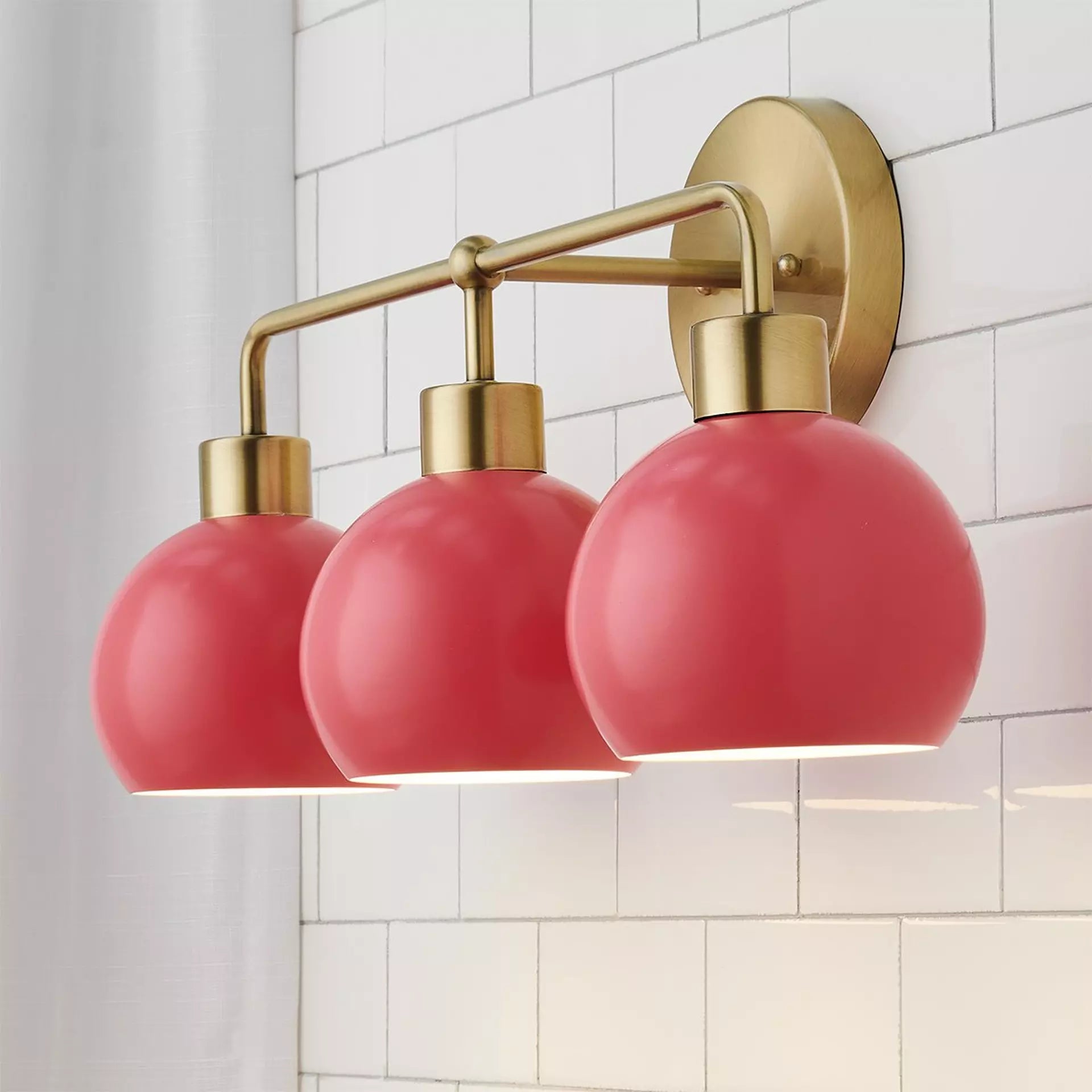 3 Light Bubble Pop Wall Sconce - Colorful Bathroom Wall Light