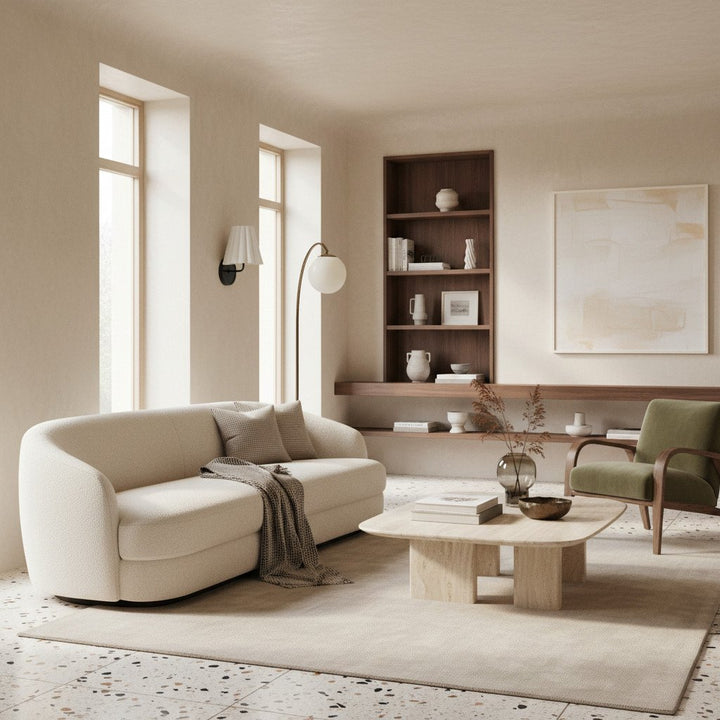 Ruffmeto Fabric Wall Sconce - Featuring Pleated Detailing on a Sculptural Metal Frame for Study or Hallway