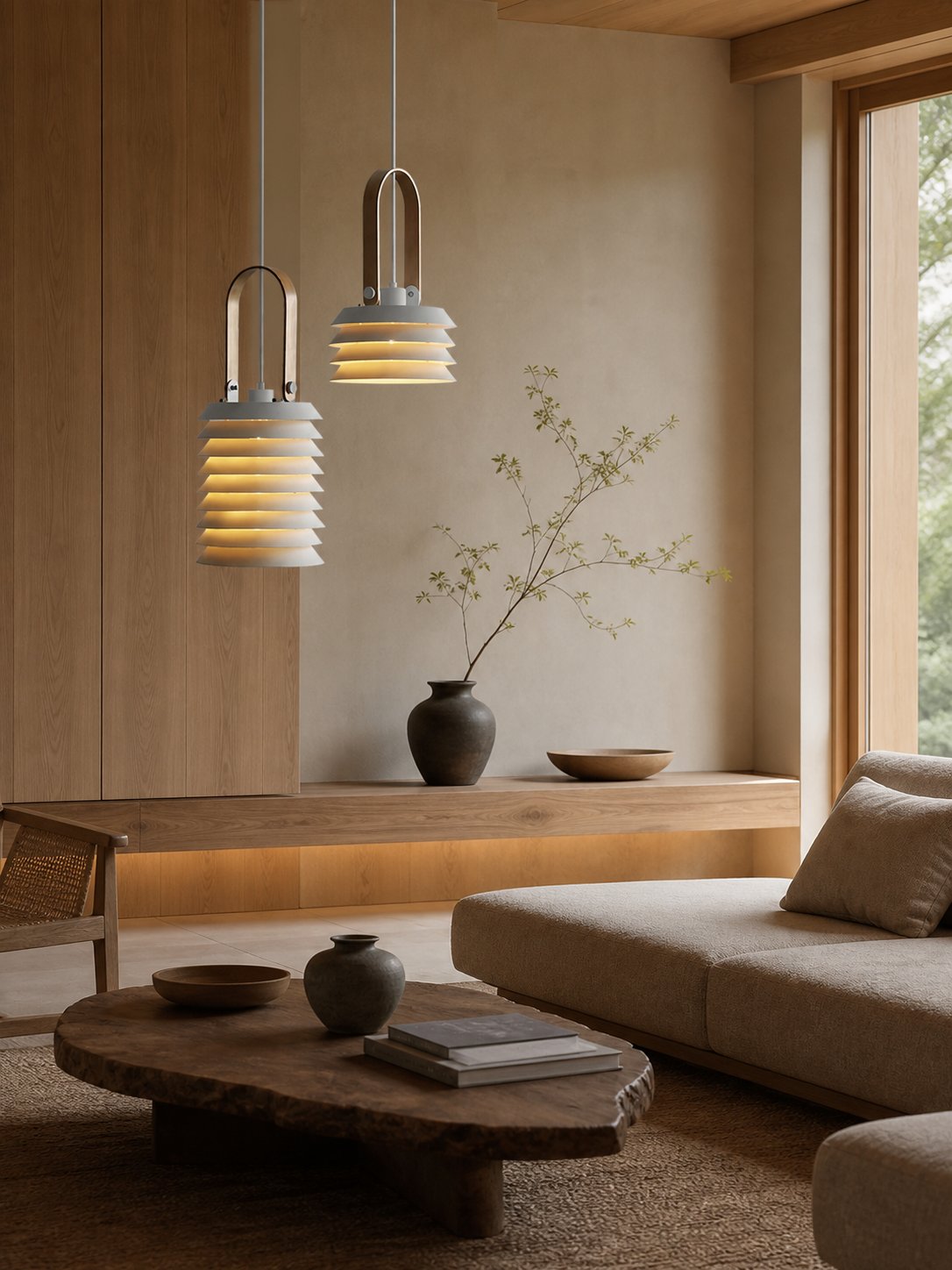 Minimalist Lantern Pendant Lamp