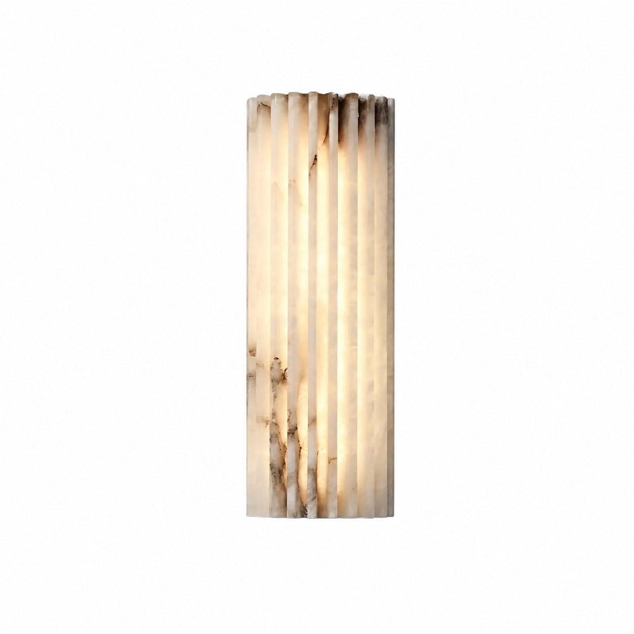 AlaVelle Contemporary Alabaster Wall Lamp – Minimalist Wall Light for Bedrooms and Hallways