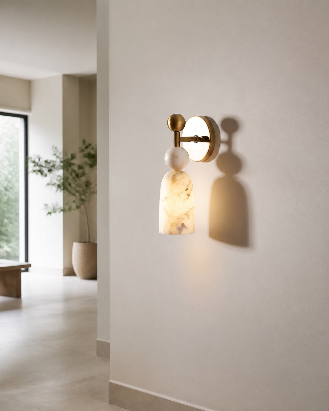 Minimalist Wall Lamp Modern Linear Sconce Light for Bedroom Hallway