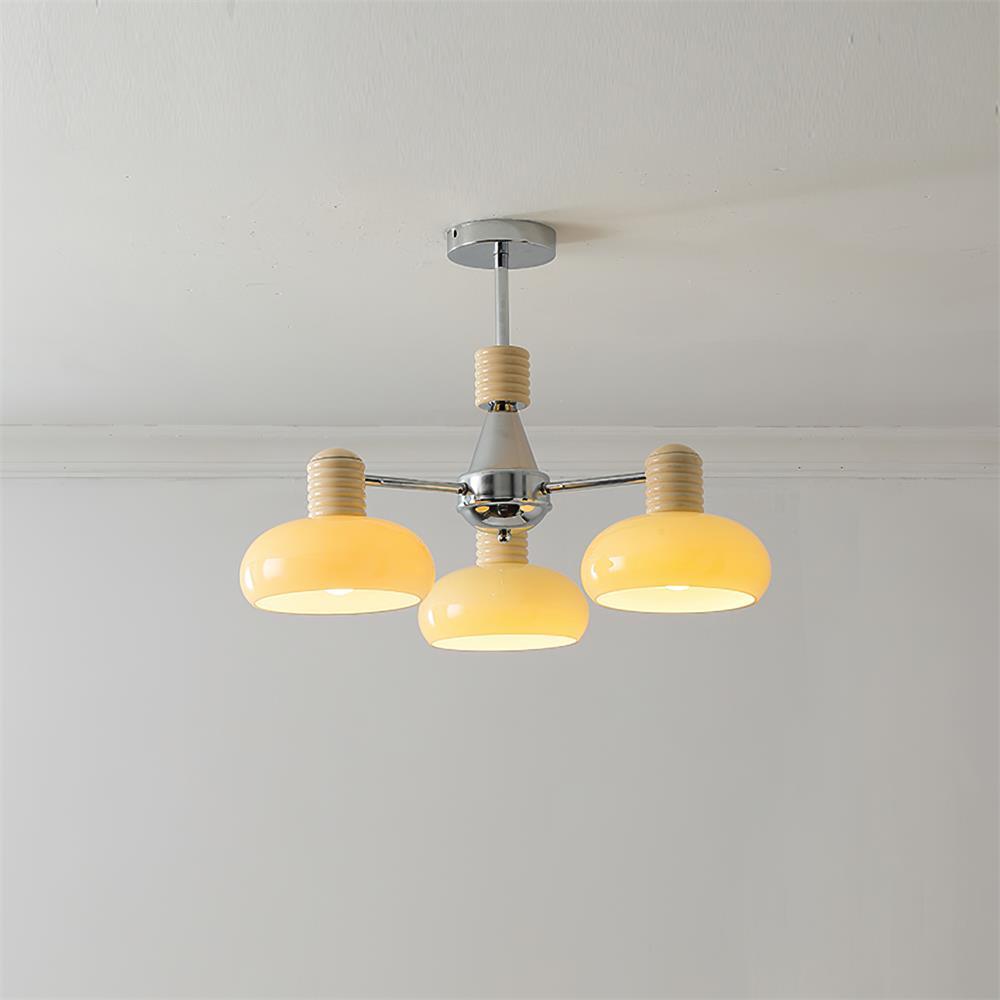 French Persimmon Chandelier