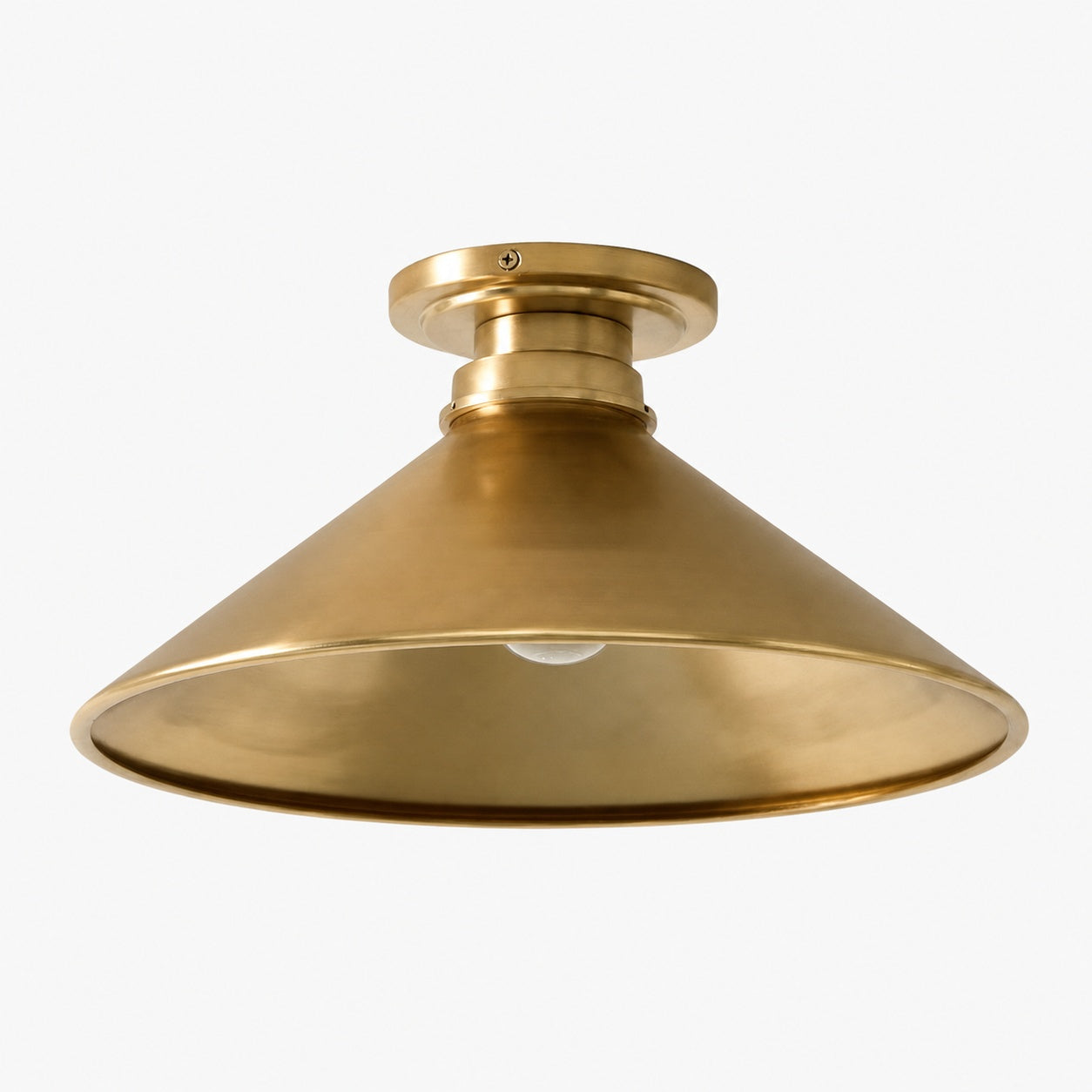 Aurenza Timeless Flush Mount Light - Farmhouse Design with Simple Elegant Charm