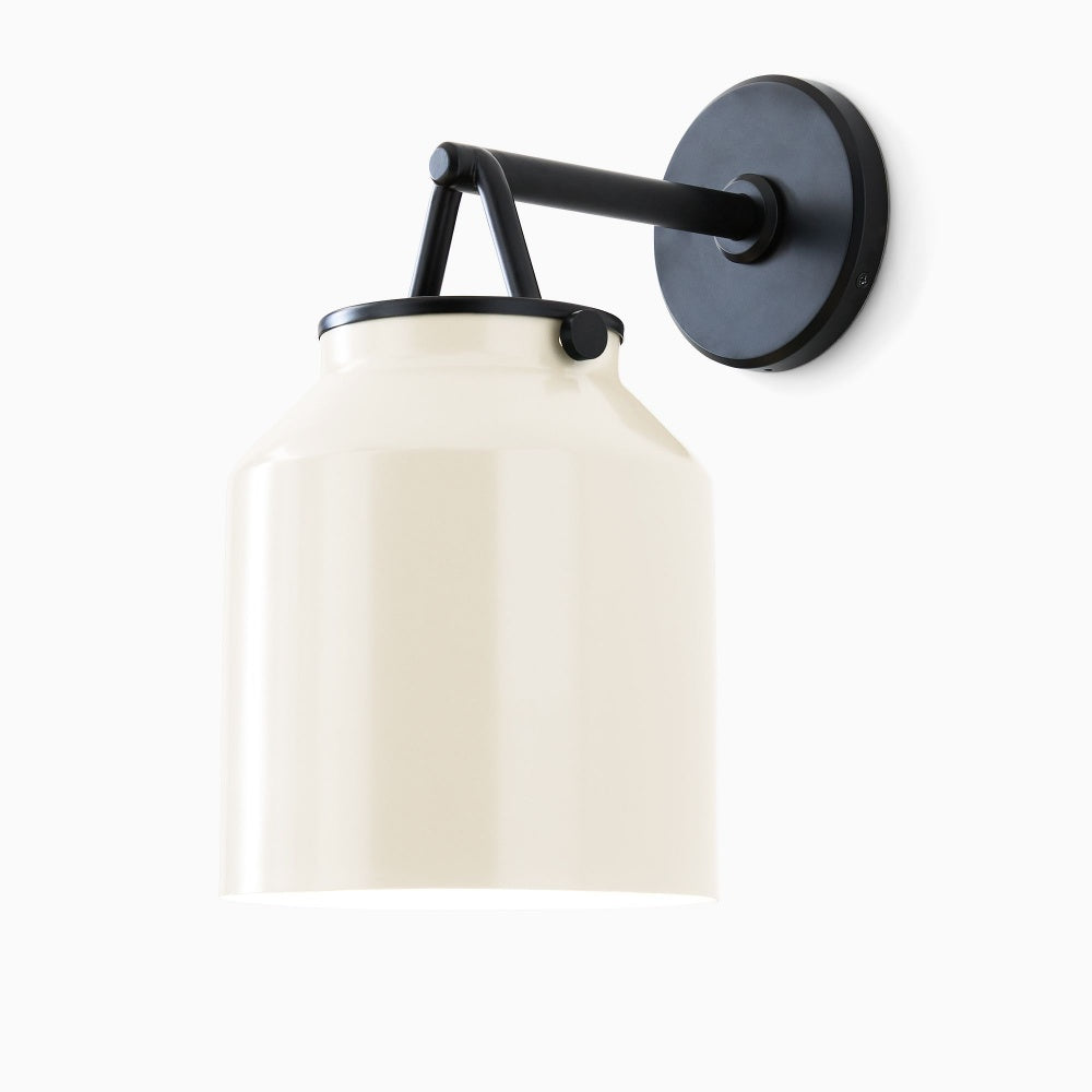 Modern Bell Jar Glass Sconce - Nordic Matte Metal Wall Light Outdoor