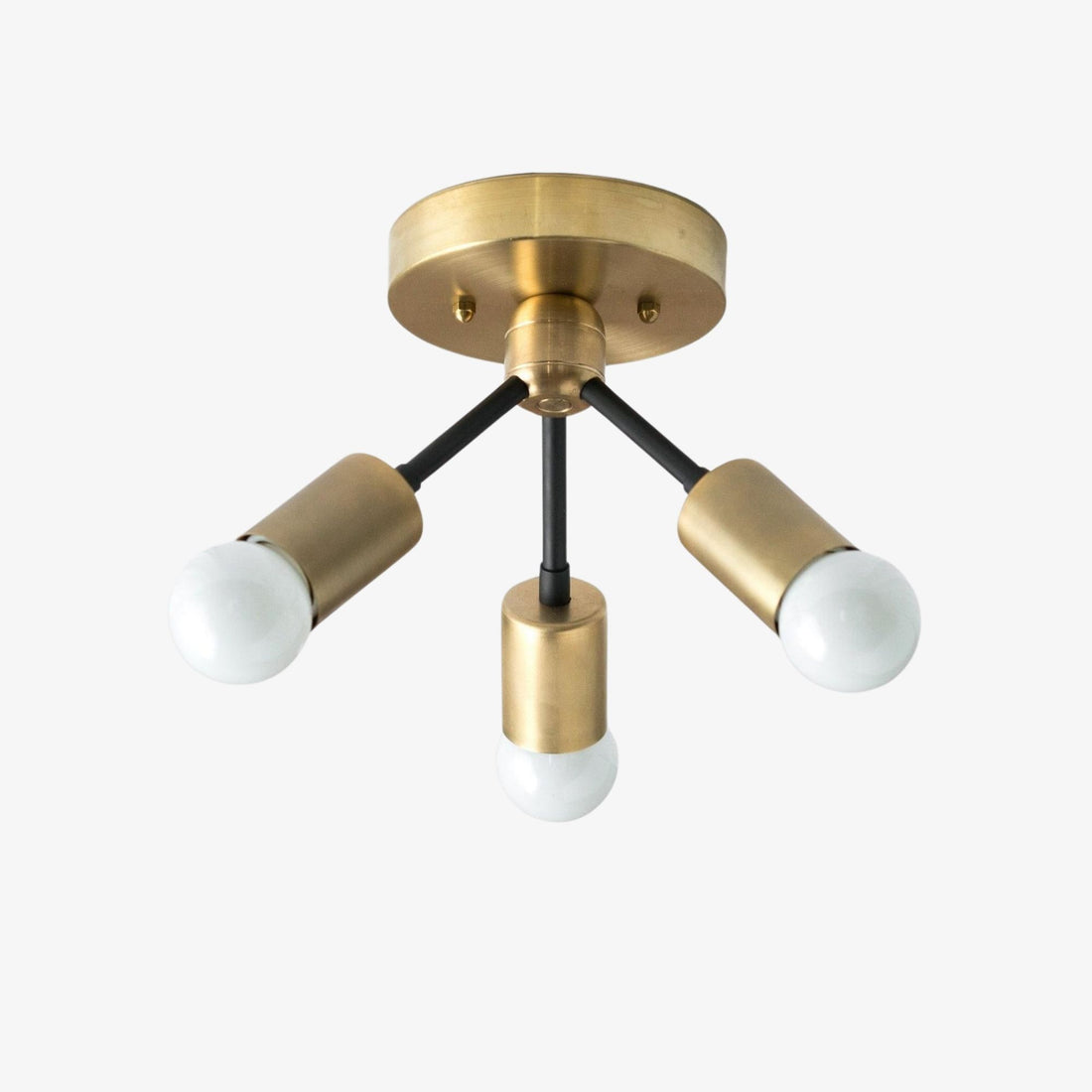 Lumen Art Deco Inspired Ceiling Lamp – Elegant Minimalist Flush Mount for Home Interiors