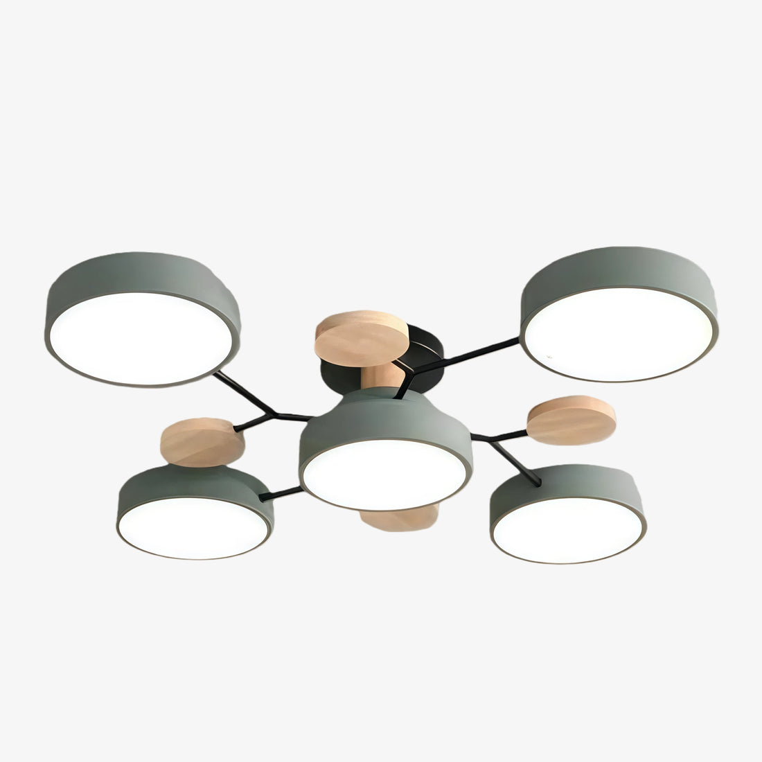 Celos Diffused LED Orb Ceiling Fixture - Stylish Indoor Lighting for Islands and Nooks