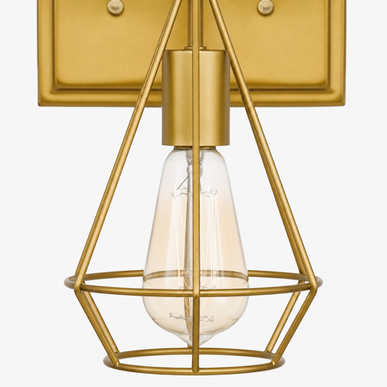 Solanivelo Retro Metal Wall Light with Diamond Hollow Shades for Kitchen Island