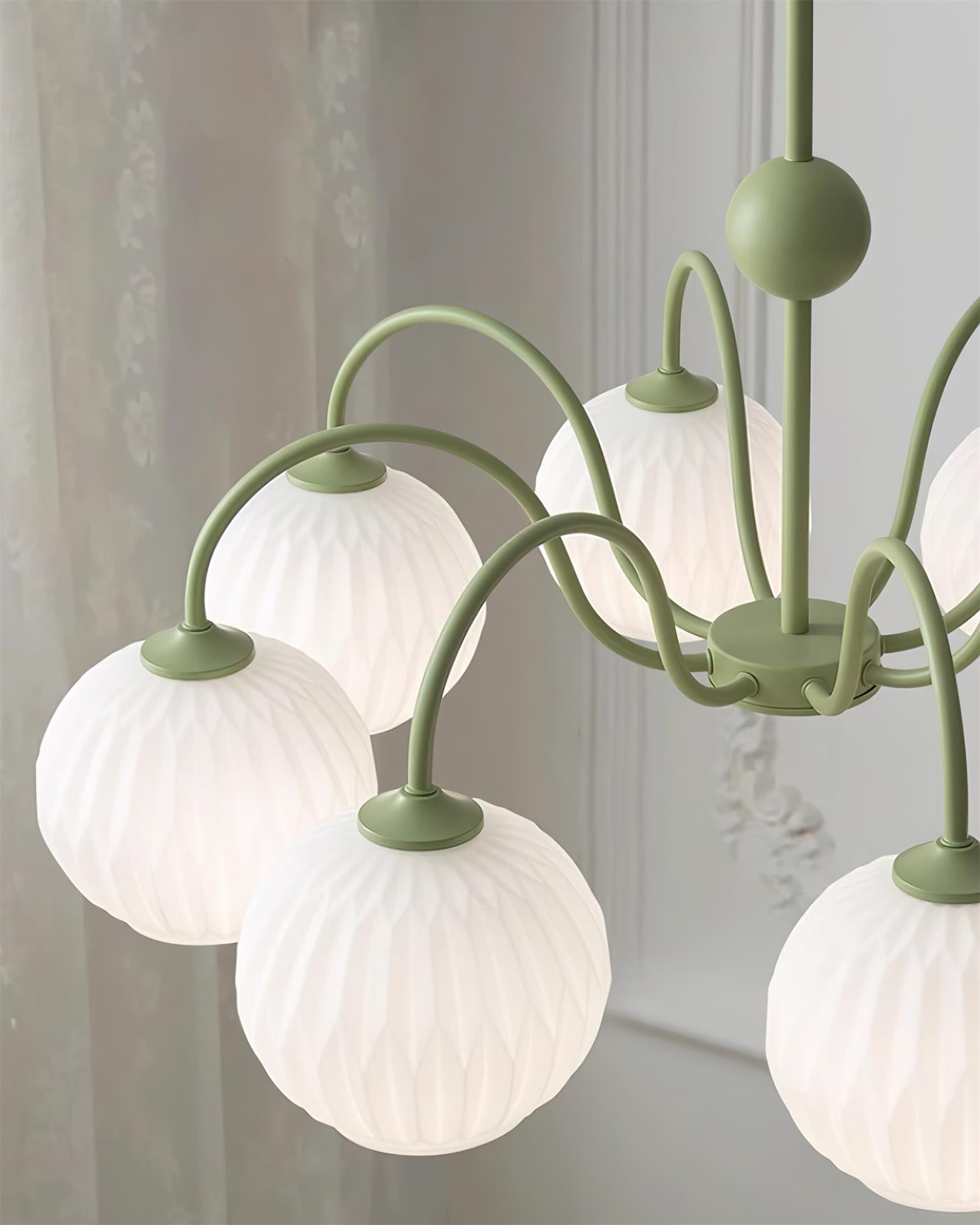 Spherical Bud Chandelier