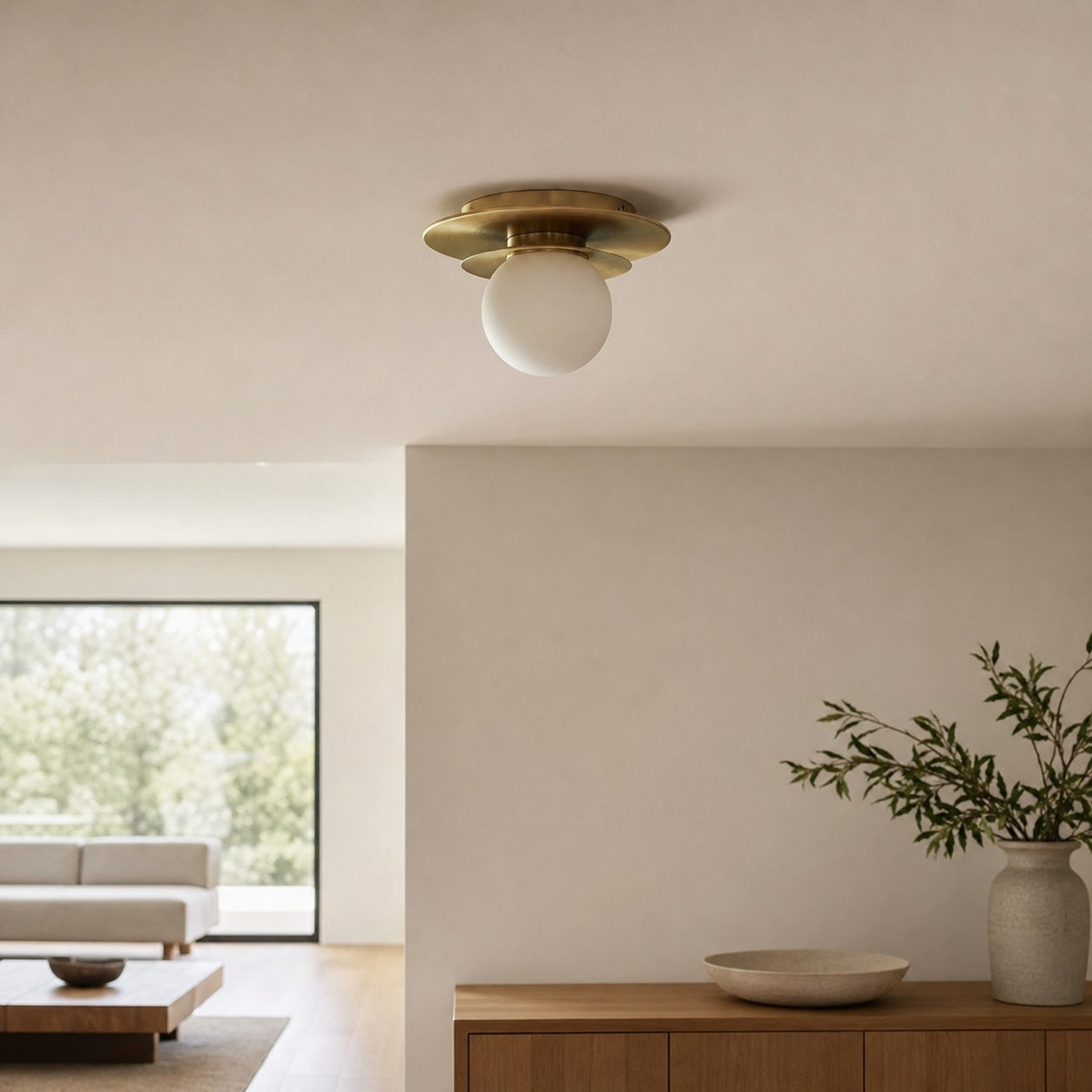 Artivo Layered Modern Brass Ceiling Light - Stylish Home Decor