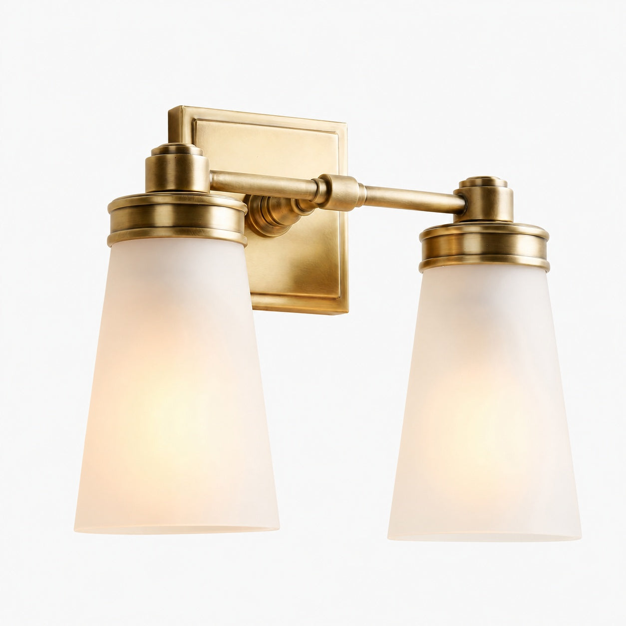 Derlina Wall Sconce Light - Zinc Alloy with Glass Shade in Modern Finishes