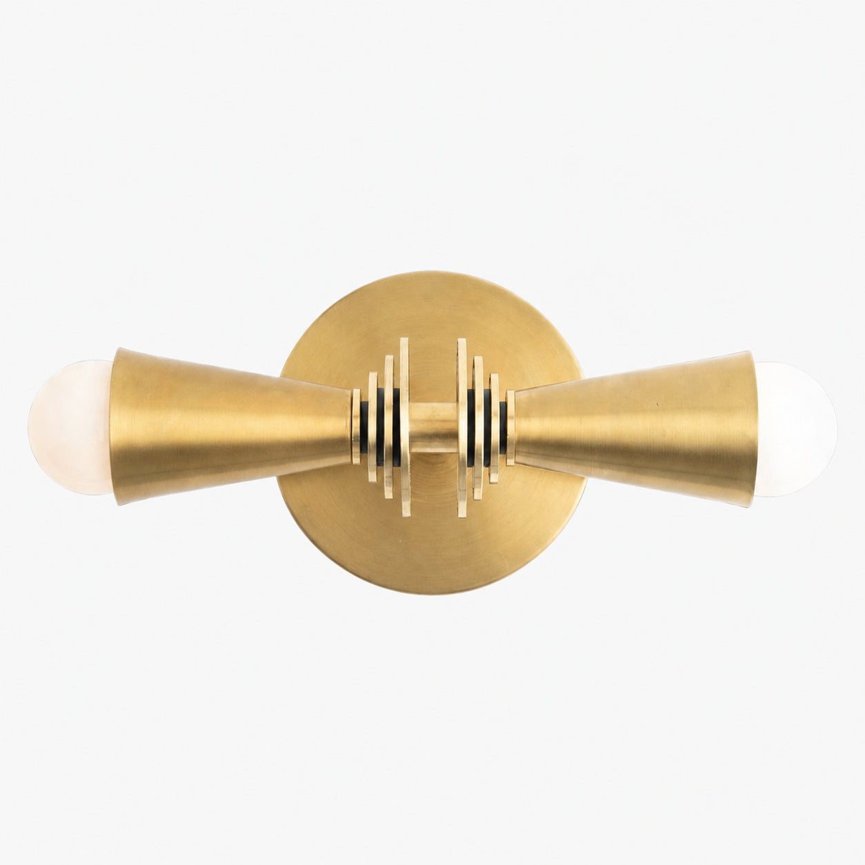 Pyralis Cone Art Deco Wall Light - Multi-Directional Sconce for Vanity or Wall