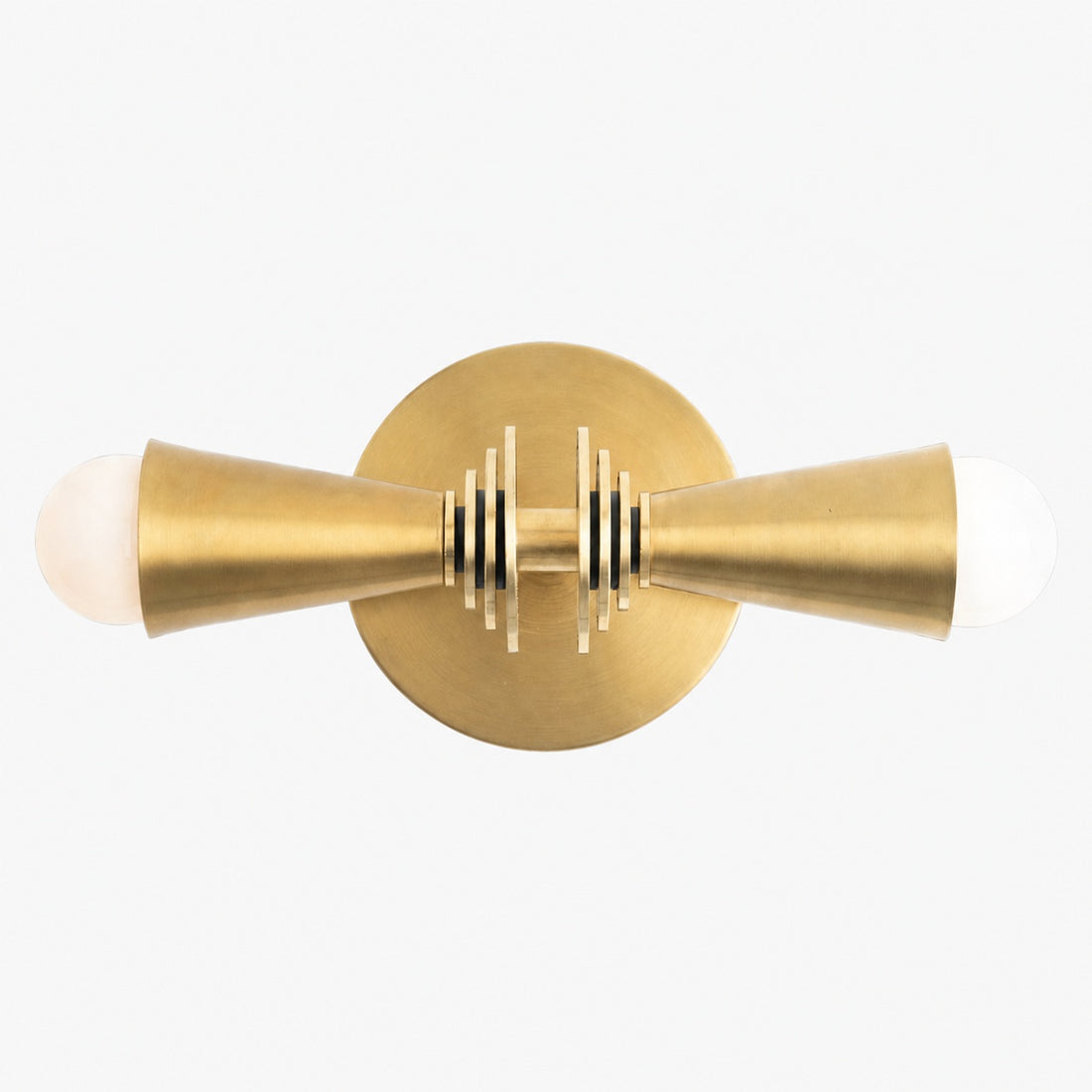 Pyralis Cone Art Deco Wall Light - Multi-Directional Sconce for Vanity or Wall