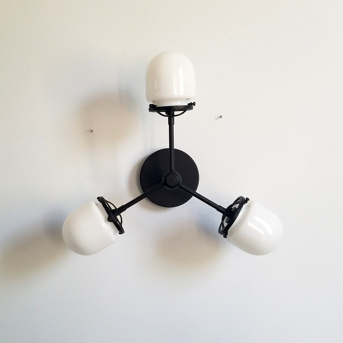 Glass Tube Light Fixture With Modern Metal Finishes For Wall & Ceiling