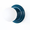 Retro Flushmount Ceiling Light or Wall Sconce - Minimalist Glass Globe