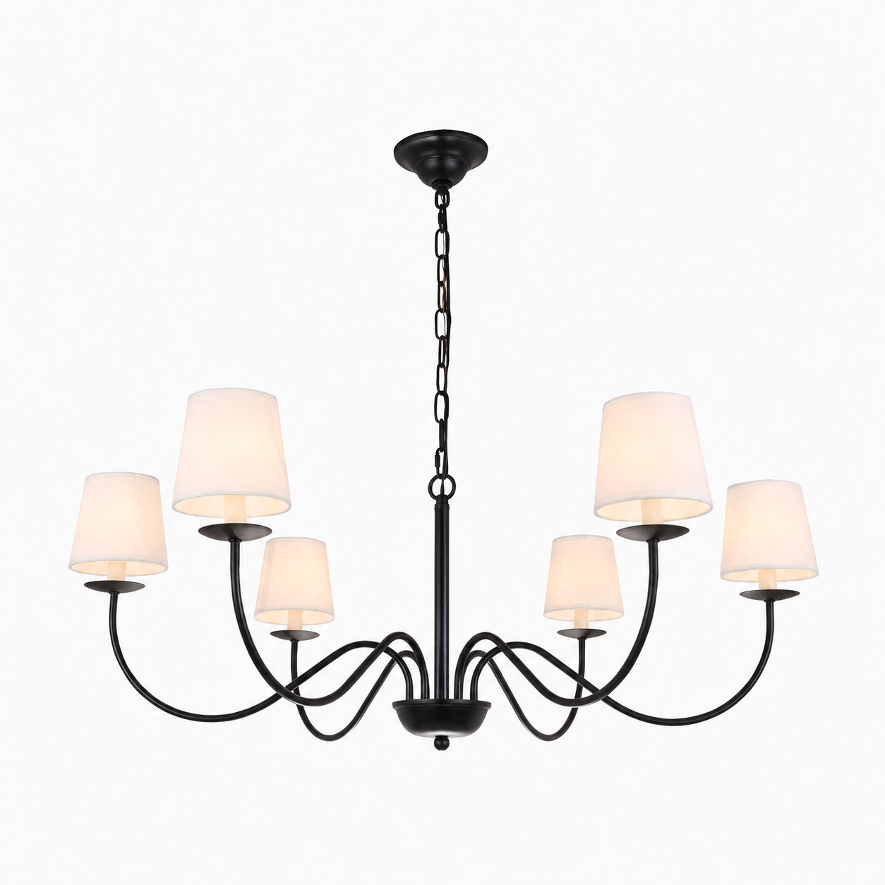 Eclipse Brass Chandelier