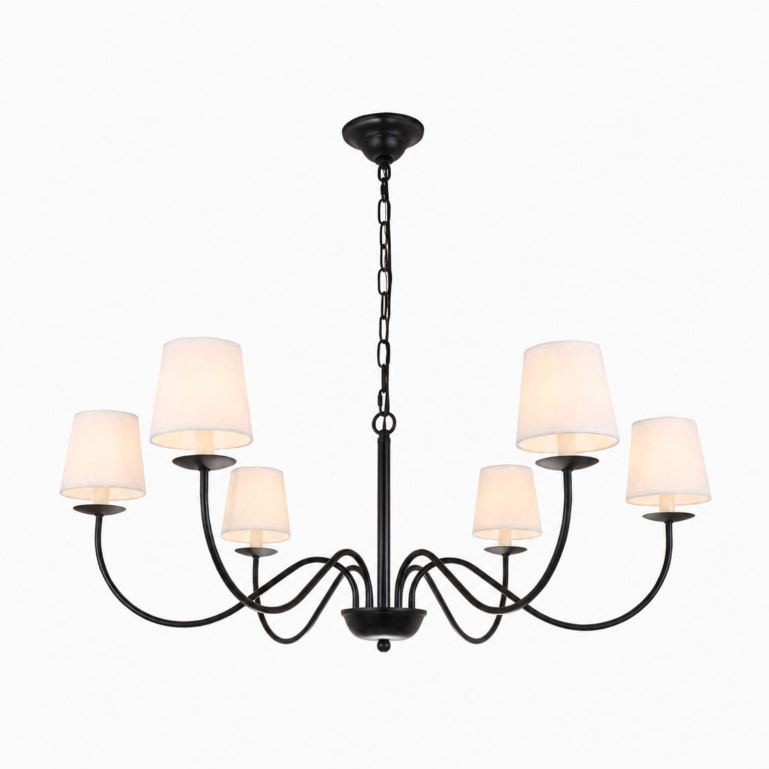Eclipse Brass Chandelier