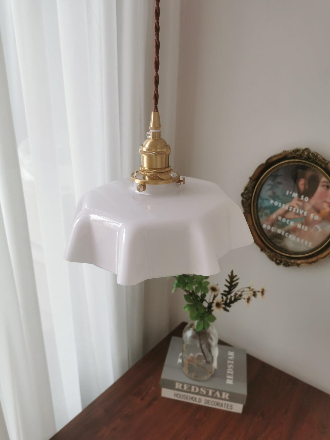 Vintage Glass Pendant Lighting