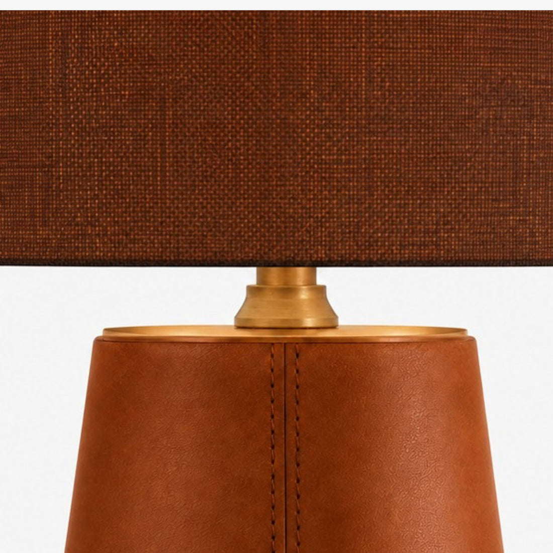 detail brass neck