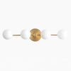 Glorica Glass Long Vanity Light - Modern Minimalist Wall Sconce Design