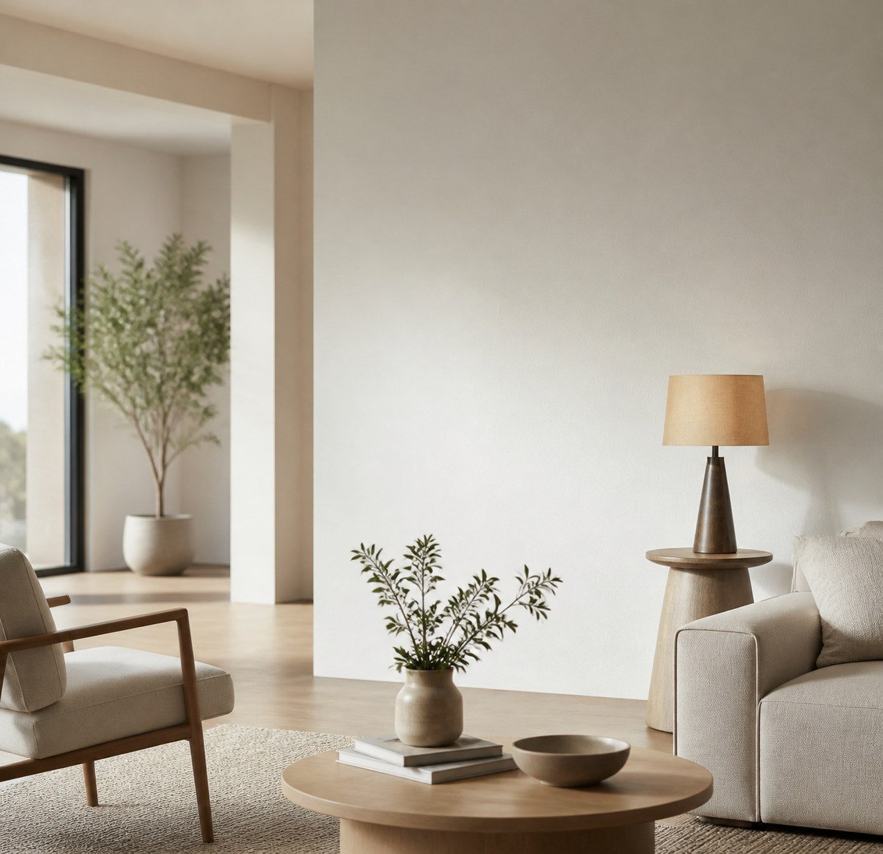 Plara Plaster-Texture Halo Chandelier – Modern Ring Ceiling Lamp for Living & Dining
