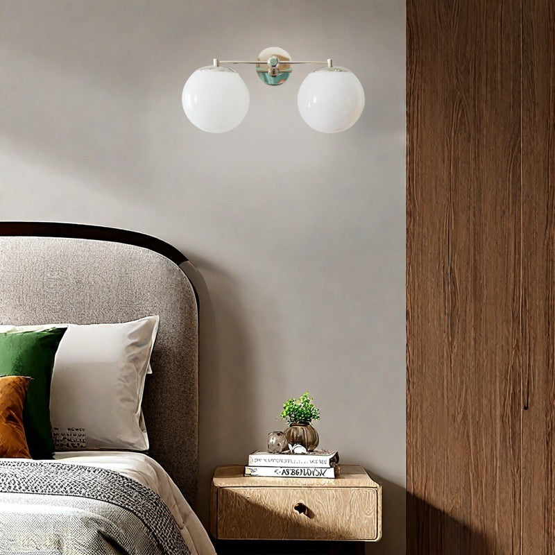 Two Lights Colorful Ernest Sconce - Bubble Pop Vanity Bathroom Sconces